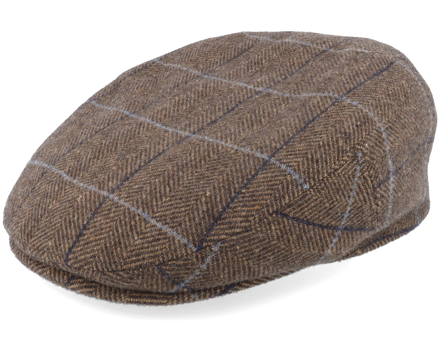 Kent Wool Ef Brown Earflap Flatcap - Stetson 3 Kent Wool Ef Brown Earflap Flatcap - Stetson