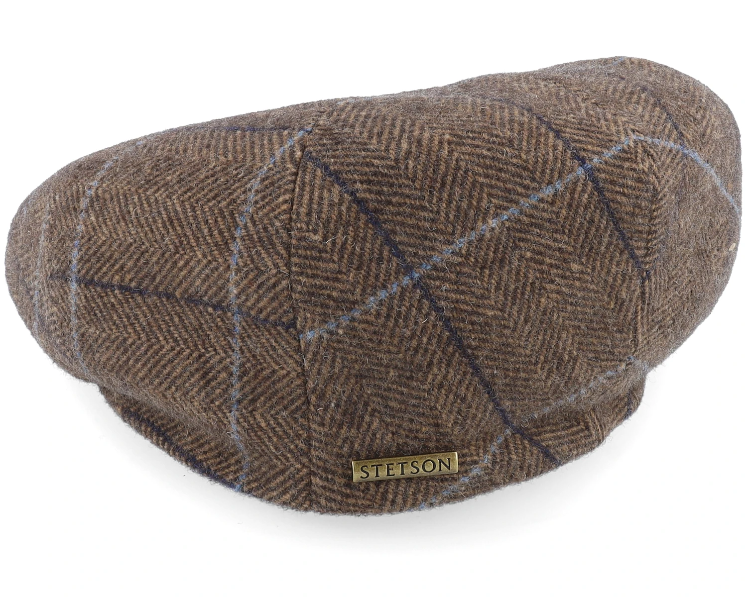 Kent Wool Ef Brown Earflap Flatcap - Stetson 4 Kent Wool Ef Brown Earflap Flatcap - Stetson - Image 2