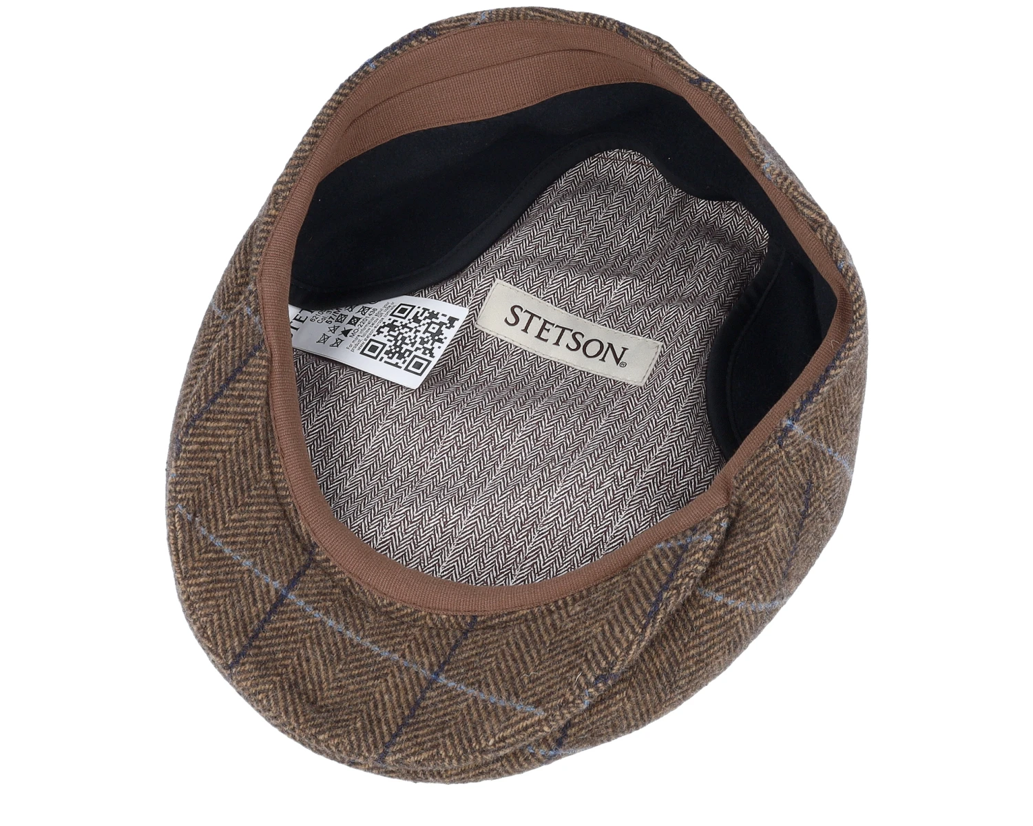 Kent Wool Ef Brown Earflap Flatcap - Stetson 6 Kent Wool Ef Brown Earflap Flatcap - Stetson - Image 4