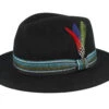 Woolfelt 2 Black Traveller - Stetson -Stetson 4063633102301 1