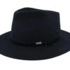 Woolfelt Black Fedora - Stetson -Stetson 4063633103087 1