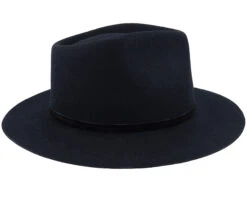 Woolfelt Black Fedora - Stetson -Stetson 4063633103087 3