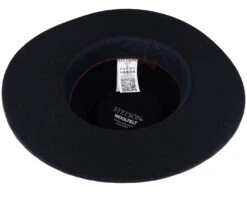Woolfelt Black Fedora - Stetson -Stetson 4063633103087 4
