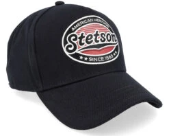 Selvage Denim Black Adjustable - Stetson -Stetson 4063633103278 2