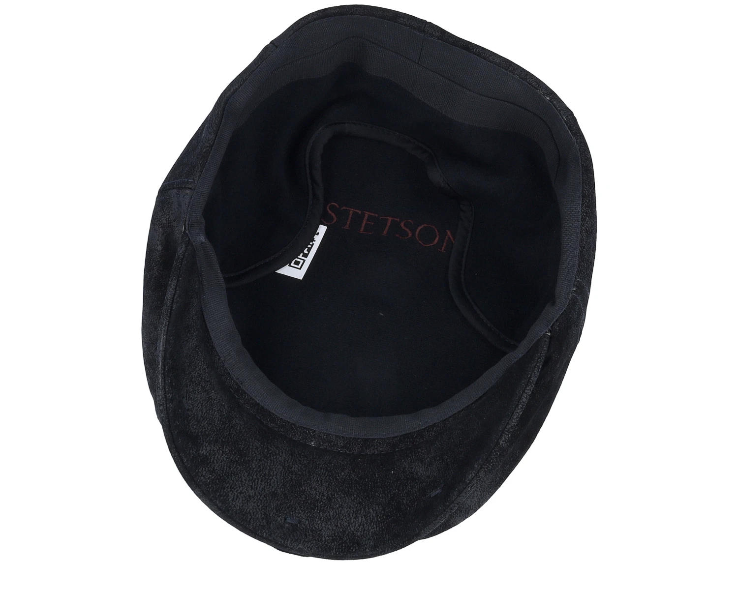 Kent Ef Pigskin Black Earflap Flatcap - Stetson 6 Kent Ef Pigskin Black Earflap Flatcap - Stetson - Image 4