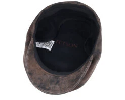 Kent Ef Pigskin Brown Earflap Flatcap - Stetson 10 Kent Ef Pigskin Brown Earflap Flatcap - Stetson -Stetson 4063633103360 4