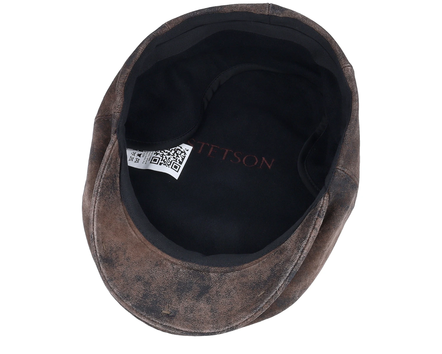 Kent Ef Pigskin Brown Earflap Flatcap - Stetson 6 Kent Ef Pigskin Brown Earflap Flatcap - Stetson - Image 4