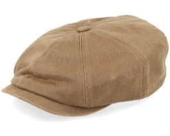 Hatteras Co/Pes Brown Flat Cap - Stetson