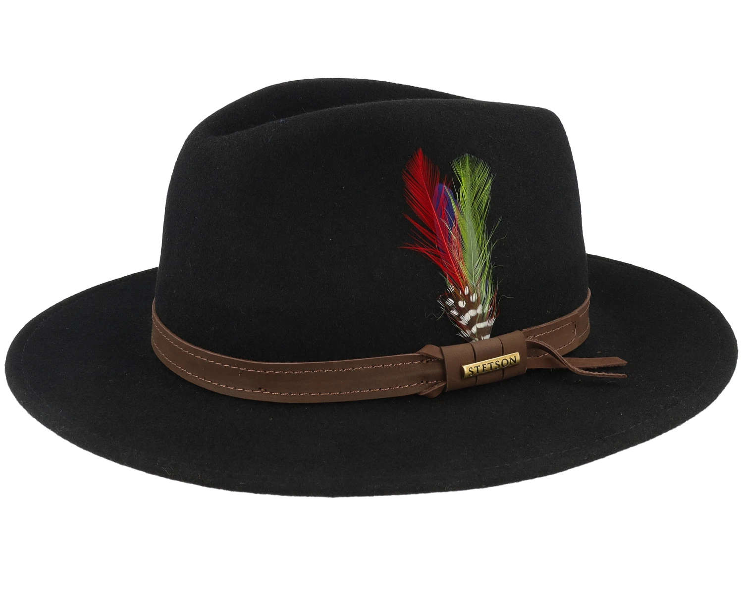 Woolfelt 1 Black Traveller - Stetson 3 Woolfelt 1 Black Traveller - Stetson