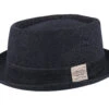 Denim Black Pork Pie - Stetson -Stetson 4063633106798 1
