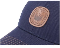Baseball Cap Off The Beaten Path Navy Adjustable - Stetson -Stetson 4063633107764 6