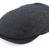 Driver Cap Cashmere Black Flat Cap - Stetson -Stetson 4063633107993 1