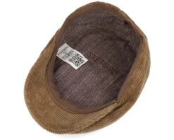 Ivy Cap Cord Camel Flat Cap - Stetson -Stetson 4063633111150 4