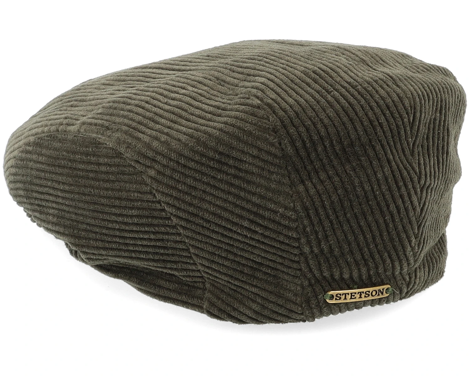 Ivy Cap Cord Olive Flat Cap - Stetson 4 Ivy Cap Cord Olive Flat Cap - Stetson - Image 2