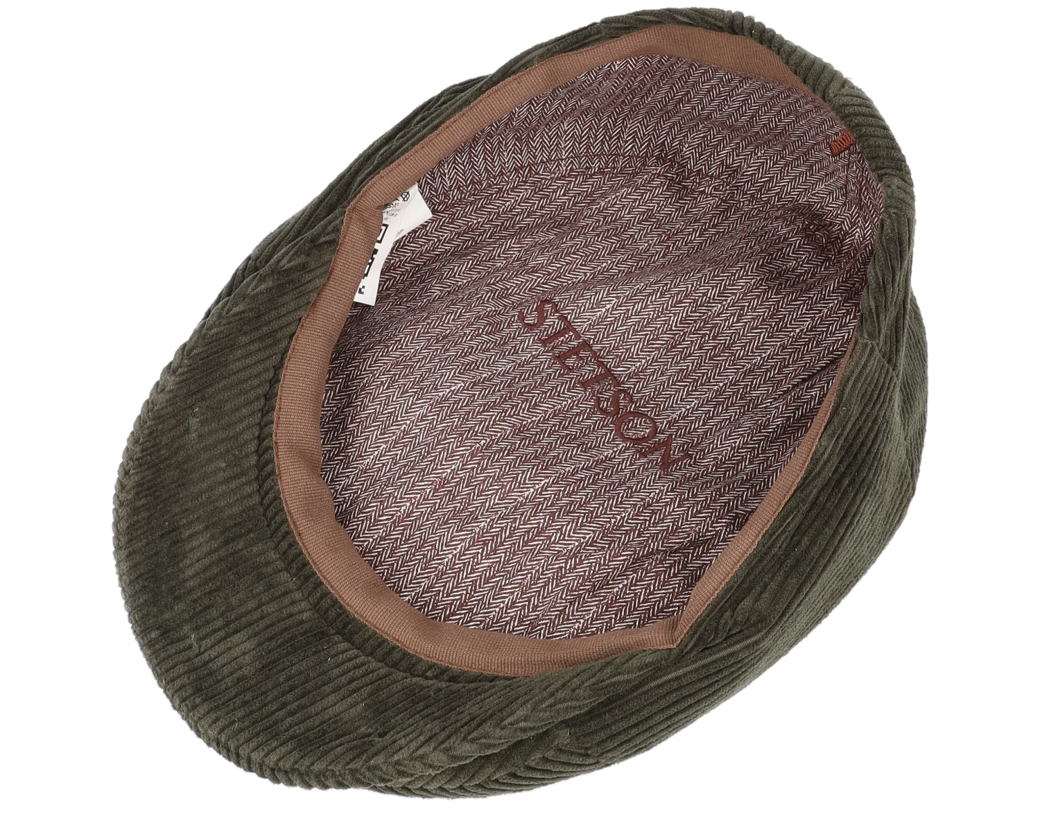 Ivy Cap Cord Olive Flat Cap - Stetson 6 Ivy Cap Cord Olive Flat Cap - Stetson - Image 4