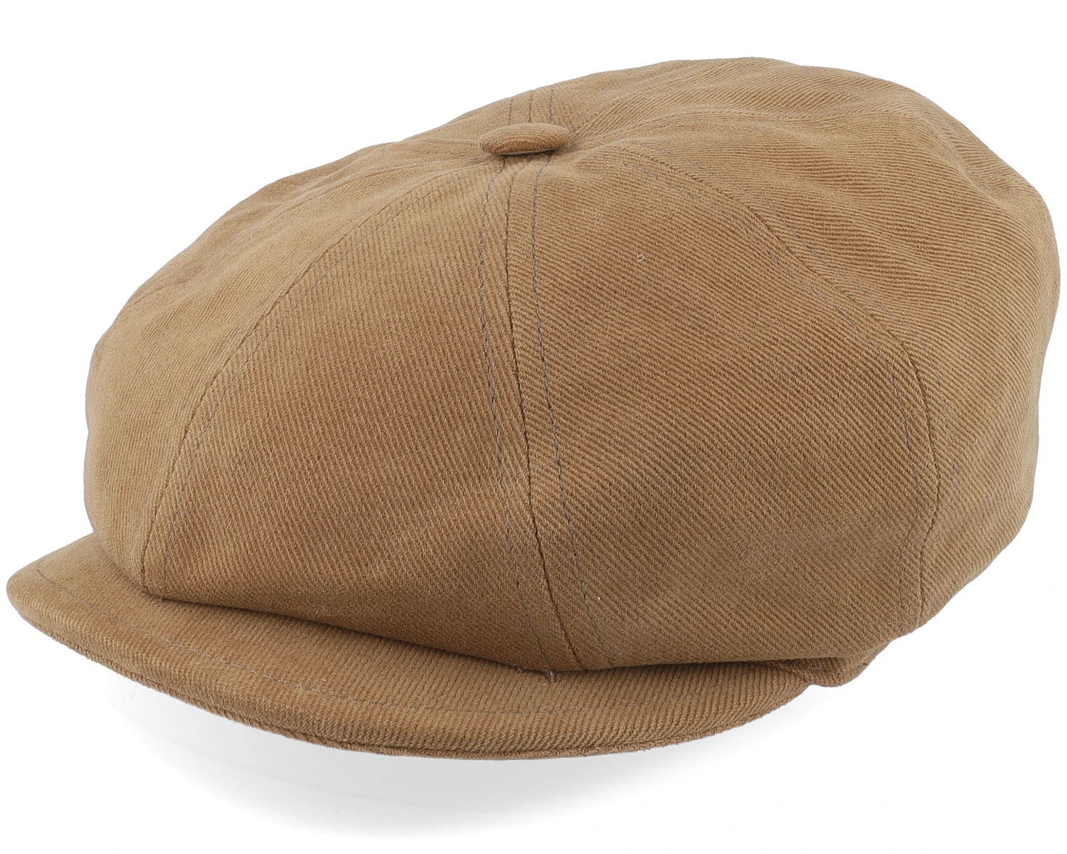 Hatteras Soft Cotton Camel Flatcap - Stetson 3 Hatteras Soft Cotton Camel Flatcap - Stetson