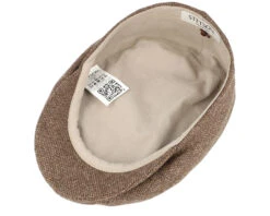 Ivy Cap Undyed Wool Sustainable Beige Flat Cap - Stetson -Stetson 4063633111730 4