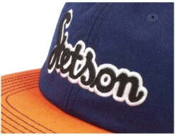 Baseball Cap Retro Script 29 Navy/Orange Strapback - Stetson 13 Baseball Cap Retro Script 29 Navy/Orange Strapback - Stetson -Stetson 4063633112324 6