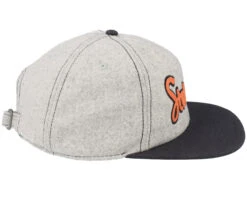 Baseball Retro Script 31 Heather Grey Strapback - Stetson 11 Baseball Retro Script 31 Heather Grey Strapback - Stetson -Stetson 4063633112331 4