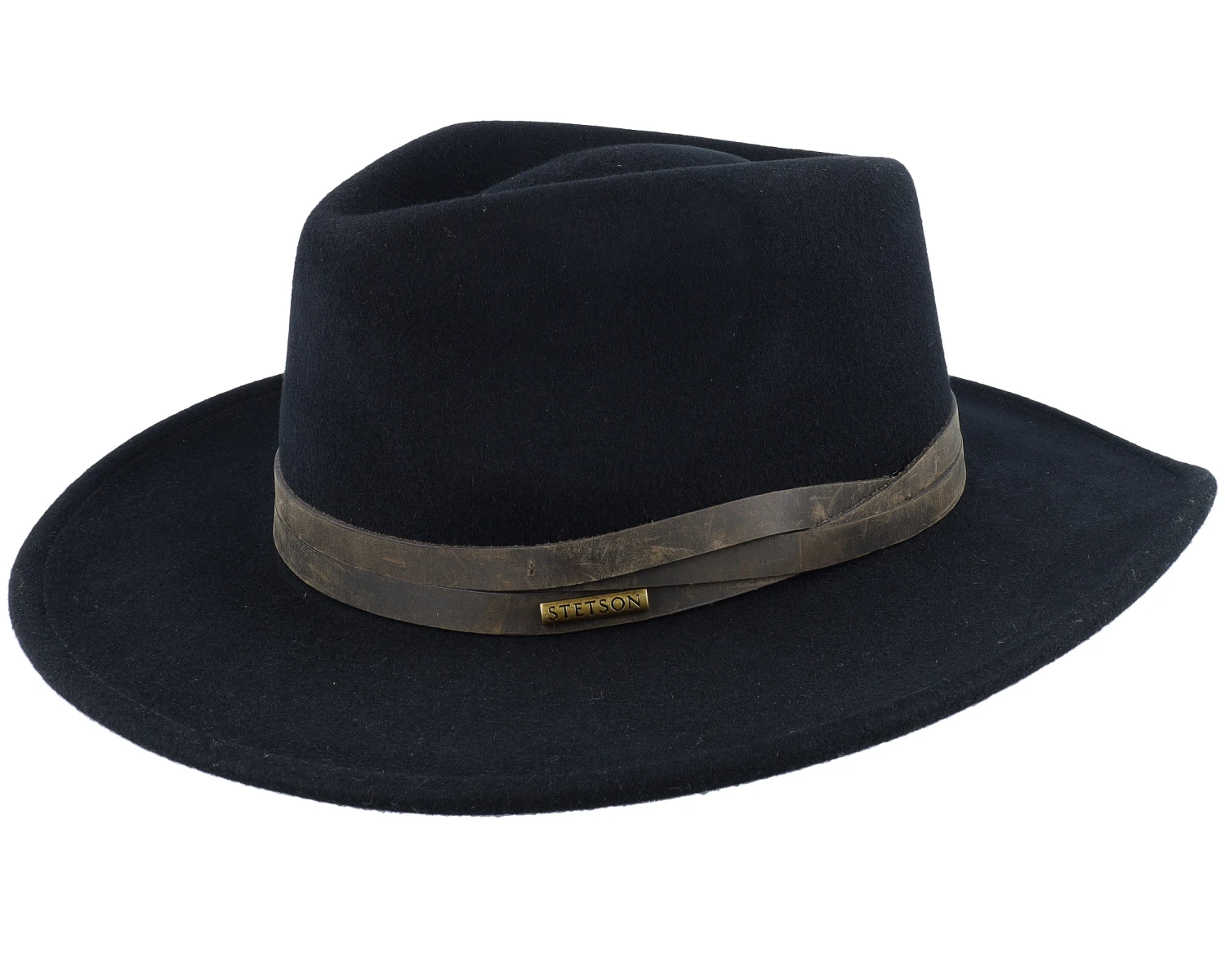 Woolfelt Black Western - Stetson 3 Woolfelt Black Western - Stetson