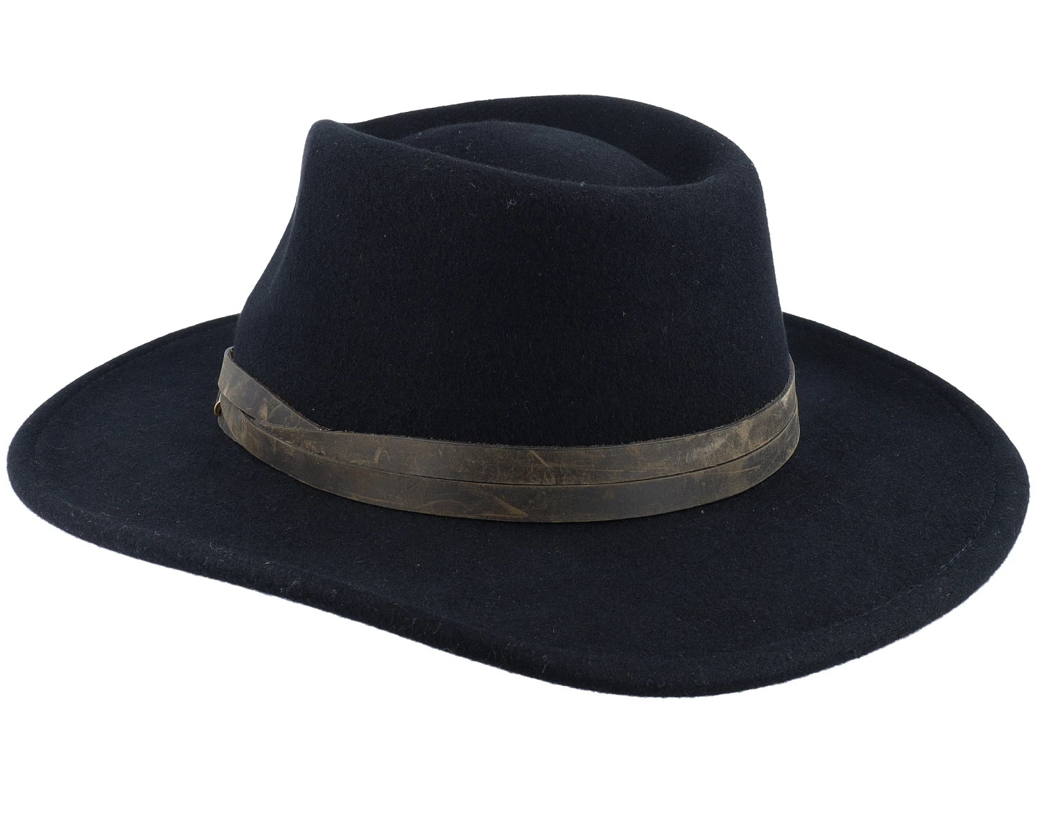 Woolfelt Black Western - Stetson 4 Woolfelt Black Western - Stetson - Image 2