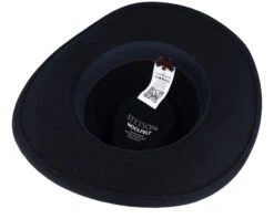 Woolfelt Black Western - Stetson 9 Woolfelt Black Western - Stetson -Stetson 4063633112508 4