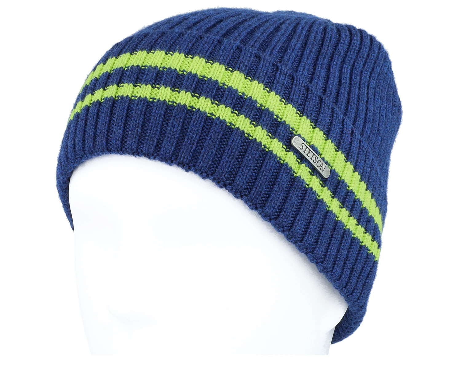 Beanie Wool-24 Royal Blue Cuff - Stetson 5 Beanie Wool-24 Royal Blue Cuff - Stetson - Image 3