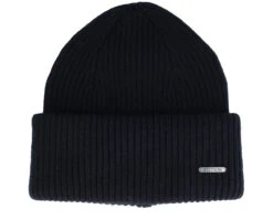 Stetson 9 Beanie Wool Black Cuff - Stetson