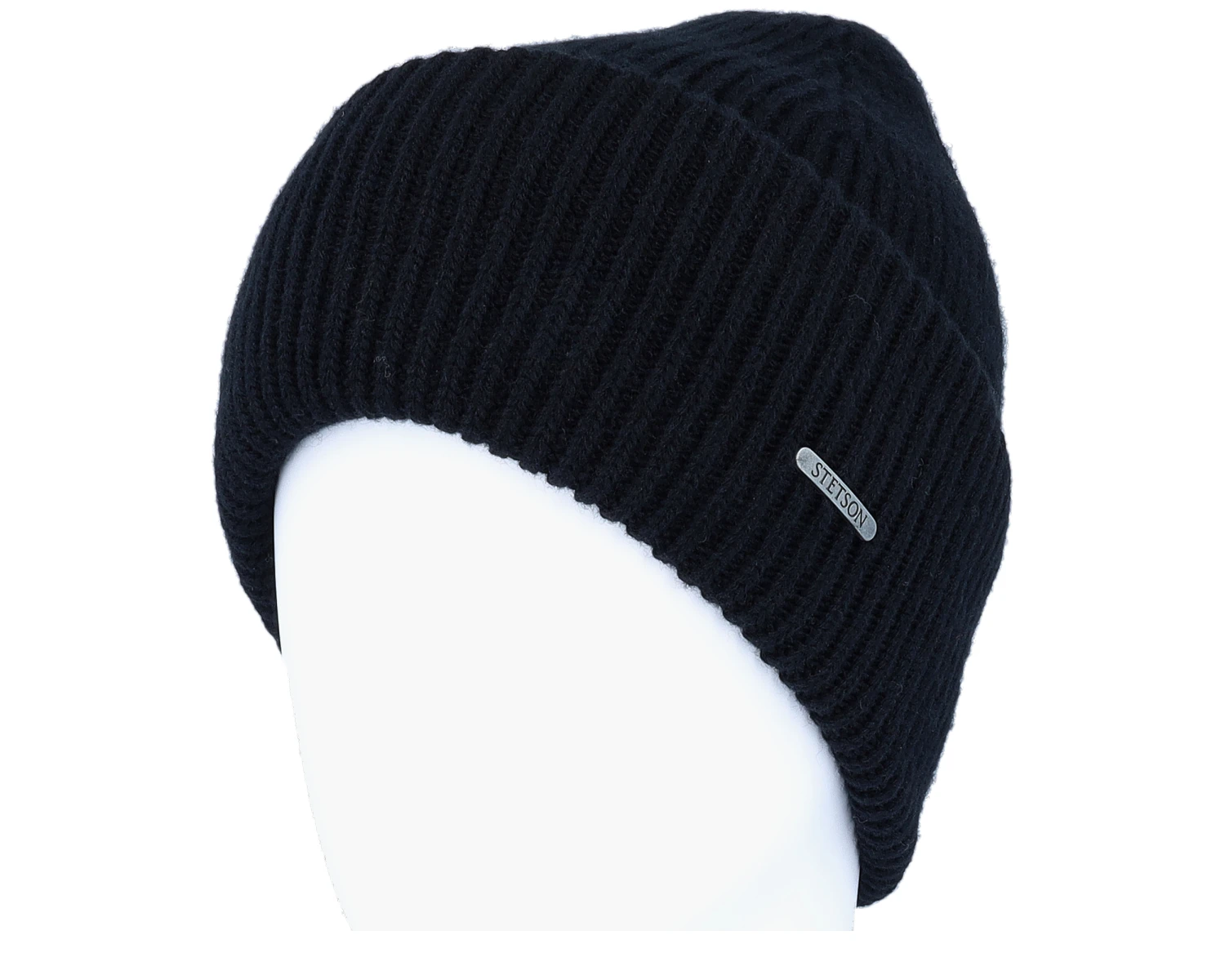Beanie Wool Black Cuff - Stetson 5 Beanie Wool Black Cuff - Stetson - Image 3