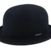 Woolfelt Black Bowler - Stetson -Stetson 4063633117619 1