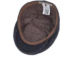 Driver Cap Wool Grey Herringbone Flat Cap - Stetson 10 Driver Cap Wool Grey Herringbone Flat Cap - Stetson -Stetson 4063633118050 4