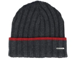 Beanie Merino Wool-38 Charcoal Cuff - Stetson