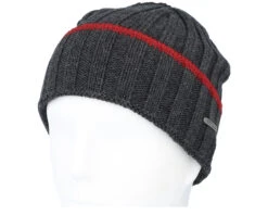 Beanie Merino Wool-38 Charcoal Cuff - Stetson -Stetson 4063633118845 3