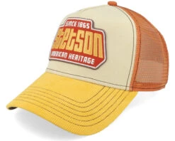 Brickstone Beige/Yellow Trucker - Stetson