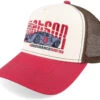 Endurance Red/Black Trucker - Stetson -Stetson 4063633120367 1