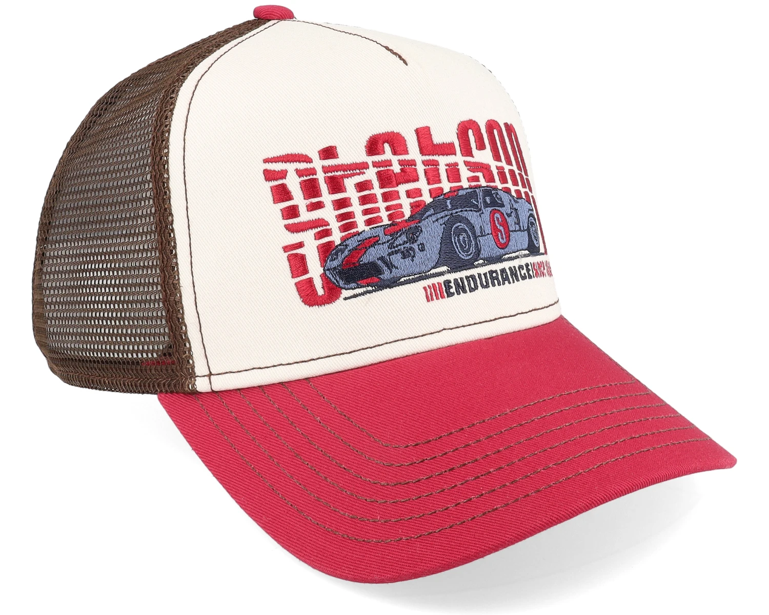 Endurance Red/Black Trucker - Stetson 4 Endurance Red/Black Trucker - Stetson - Image 2