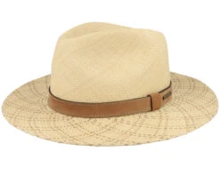 Traveller Panama Beige Straw Hat - Stetson