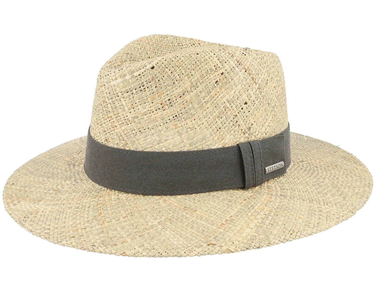 Traveller Seagrass Beige Straw Hat - Stetson 3 Traveller Seagrass Beige Straw Hat - Stetson