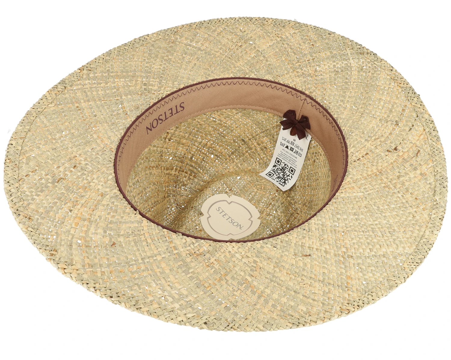 Traveller Seagrass Beige Straw Hat - Stetson 6 Traveller Seagrass Beige Straw Hat - Stetson - Image 4