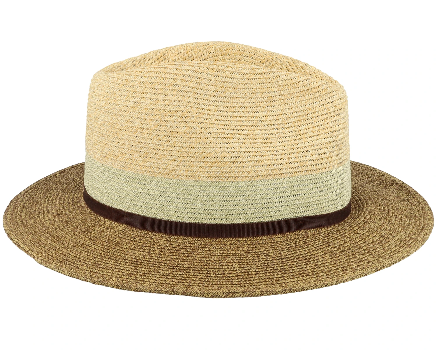 Traveller Toyo Beige/Brown Straw Hat - Stetson 5 Traveller Toyo Beige/Brown Straw Hat - Stetson - Image 3