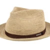 Fedora Raffia Crochet Beige Straw Hat - Stetson -Stetson 4063633122309 1