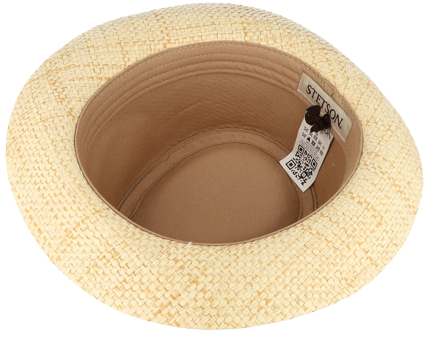 Fedora Toyo Beige Straw Hat - Stetson 6 Fedora Toyo Beige Straw Hat - Stetson - Image 4