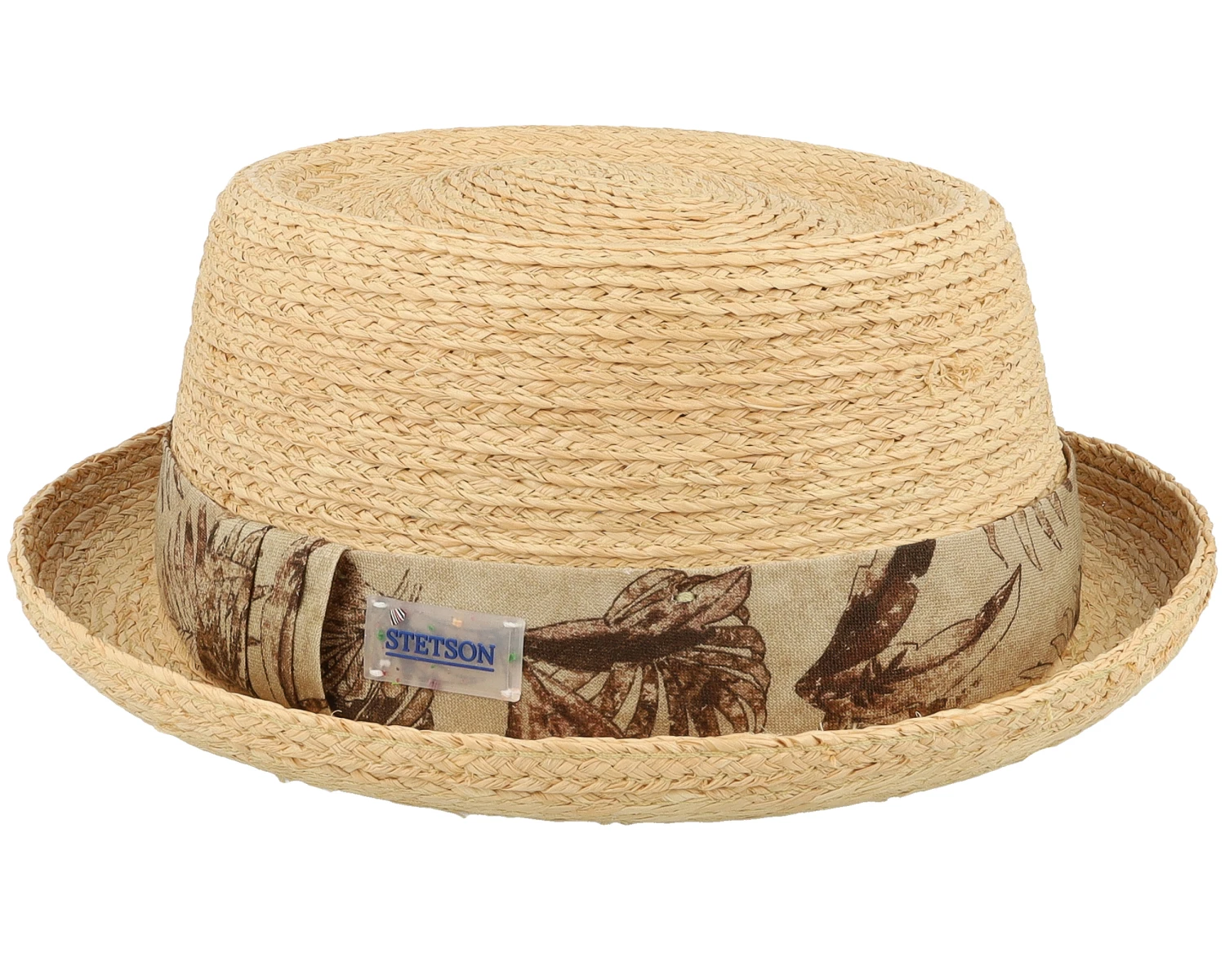Raffia Sustainable Beige Pork Pie - Stetson 4 Raffia Sustainable Beige Pork Pie - Stetson - Image 2