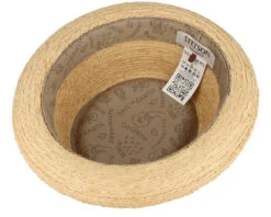 Raffia Sustainable Beige Pork Pie - Stetson 9 Raffia Sustainable Beige Pork Pie - Stetson -Stetson 4063633122699 4