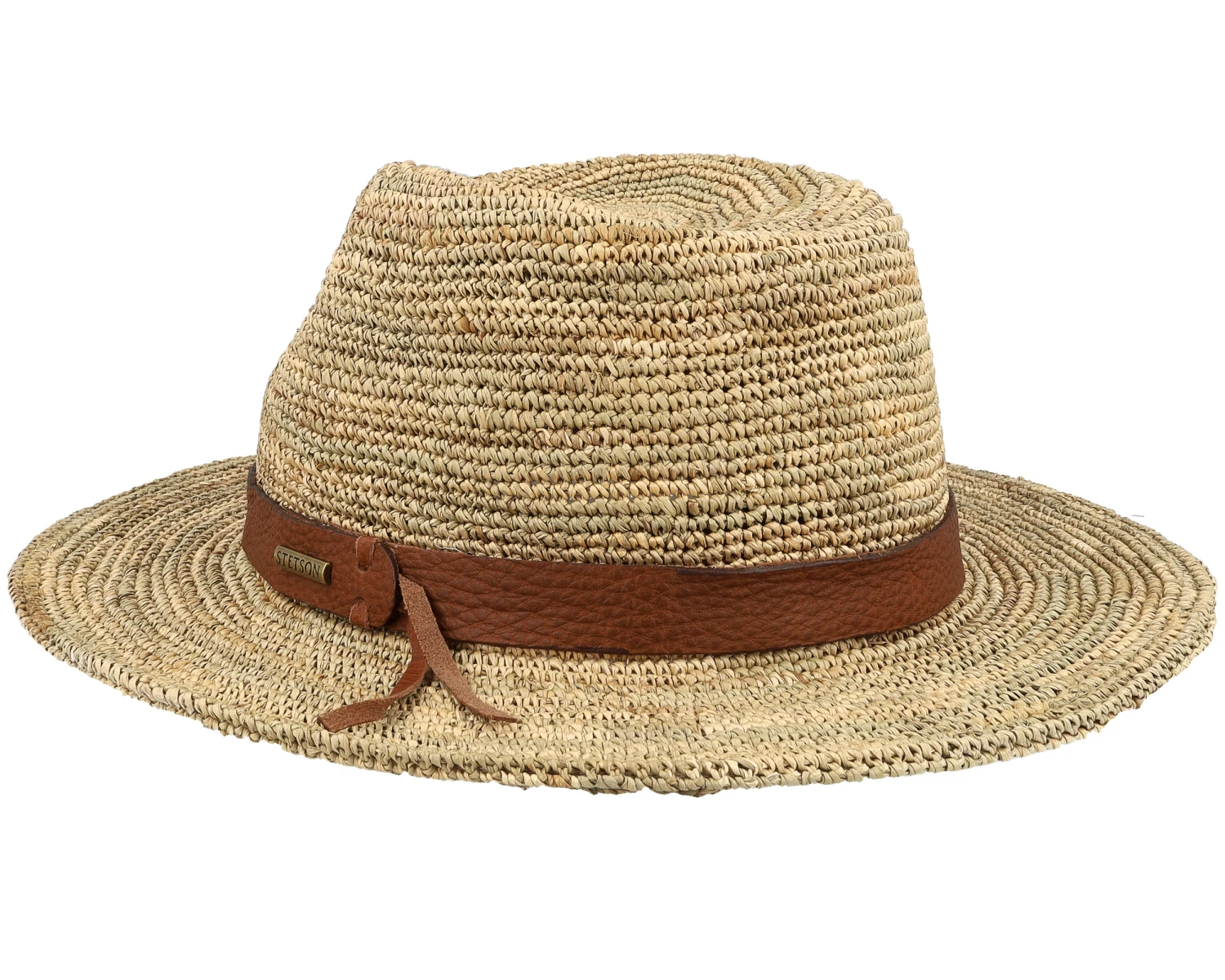 Traveller Seagrass Crochet Beige Straw Hat - Stetson 4 Traveller Seagrass Crochet Beige Straw Hat - Stetson - Image 2