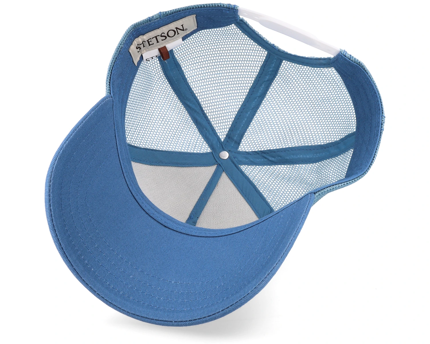 Vintage Blue/White Trucker - Stetson 7 Vintage Blue/White Trucker - Stetson - Image 5