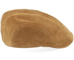 Ivy Cap Calf Split Brown Flat Cap - Stetson -Stetson 4063633125447 3