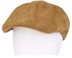 Ivy Cap Calf Split Brown Flat Cap - Stetson -Stetson 4063633125447 5