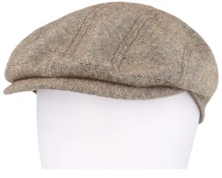 Ivy Cap Donegal Beige Flat Cap - Stetson -Stetson 4063633127601 5