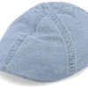 Texas Cotton/Linen Blue Flat Cap - Stetson 2 Texas Cotton/Linen Blue Flat Cap - Stetson -Stetson 4063633128912 1